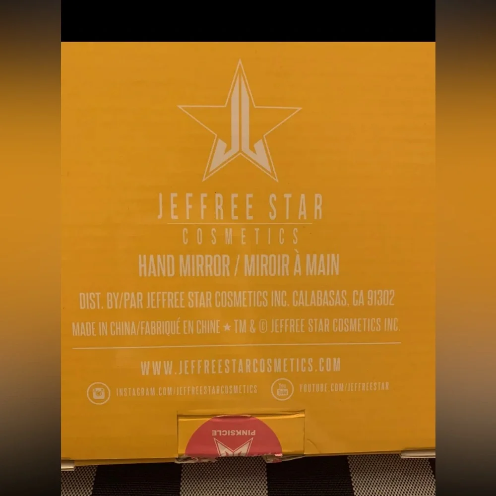 New Open Box Jeffree Star Pinksicle Mirror